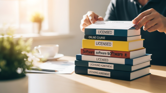 licensing income model