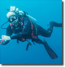 Nick James Scuba Diving